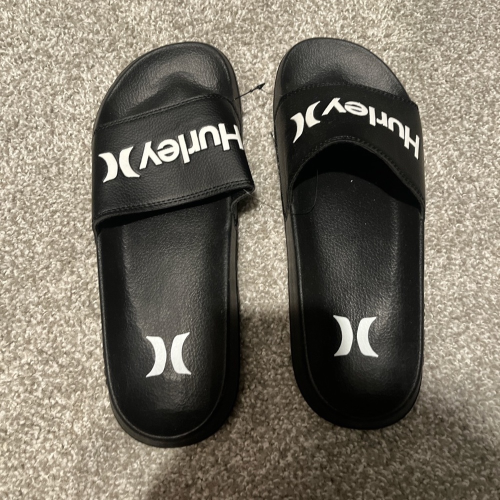Men’s brand new Hurley slides